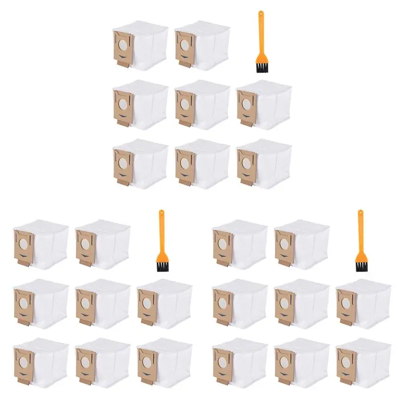 lice-24パック-ダストバキュームバッグ-25l-ecovacs-deebot-ozmo-t8-aivi-t8-max-t8シリーズ-t9シリーズ-n8-pro-plus-n8-pro-ロボット掃除機用