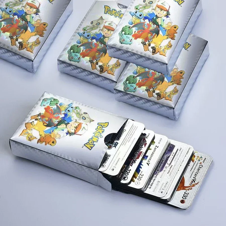 110-27pcs pokémon karten spanisch französisch englisch deutsch vmax gx kampf energie karte pikachu spiels ammlung karte kampfspiel zeug geschenke