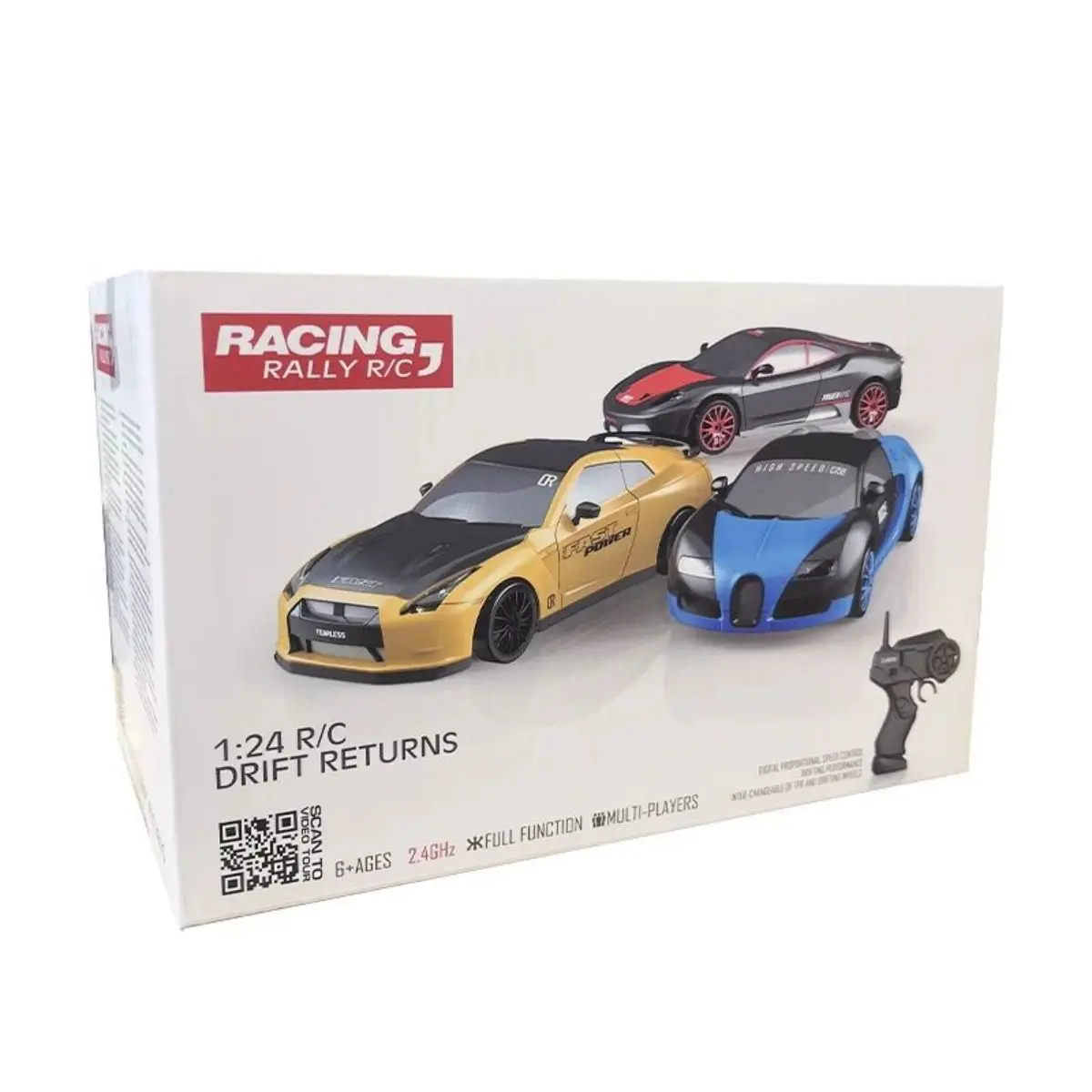 2.4G Drift Rc Car 4WD RC Drift Car Toy Remote Control GTR Model AE86 Vehicle Car RC Racing Car Zabawka dla dzieci Prezenty świąteczne