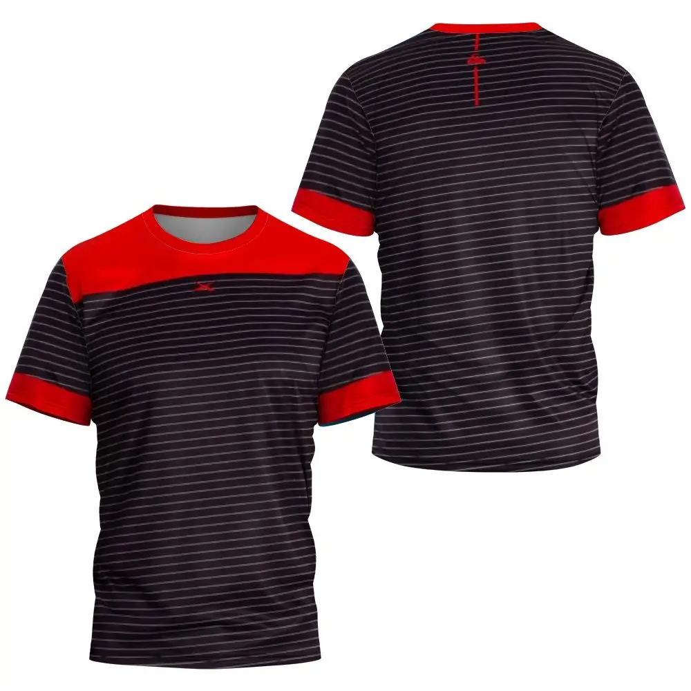 Abbigliamento sportivo traspirante t-shirt stampata Padel ad asciugatura rapida per uomo e donna Outdoor Casual Fashion Comfort novità