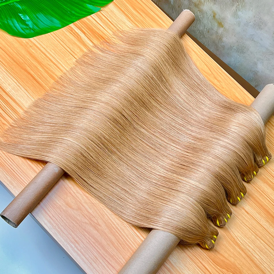 # 27-цветные прямые пучки человеческих волос с двойным утком, 16-30 дюймов, вьетнамские волосы, наращивание волос, необработанные девственные волосы для женщин