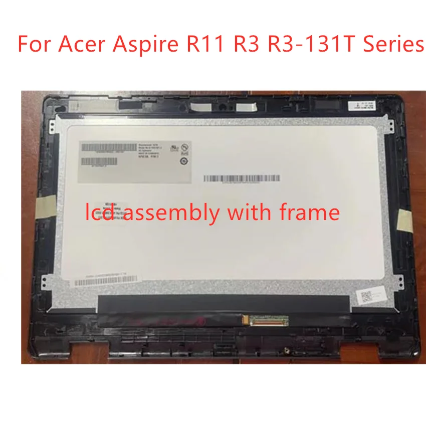 11.6'' Laptop LCD Screen B116XTB01.0 Touch Screen Assembly For Acer Aspire R11 R3 R3-131T Series R3-131T-P7HA