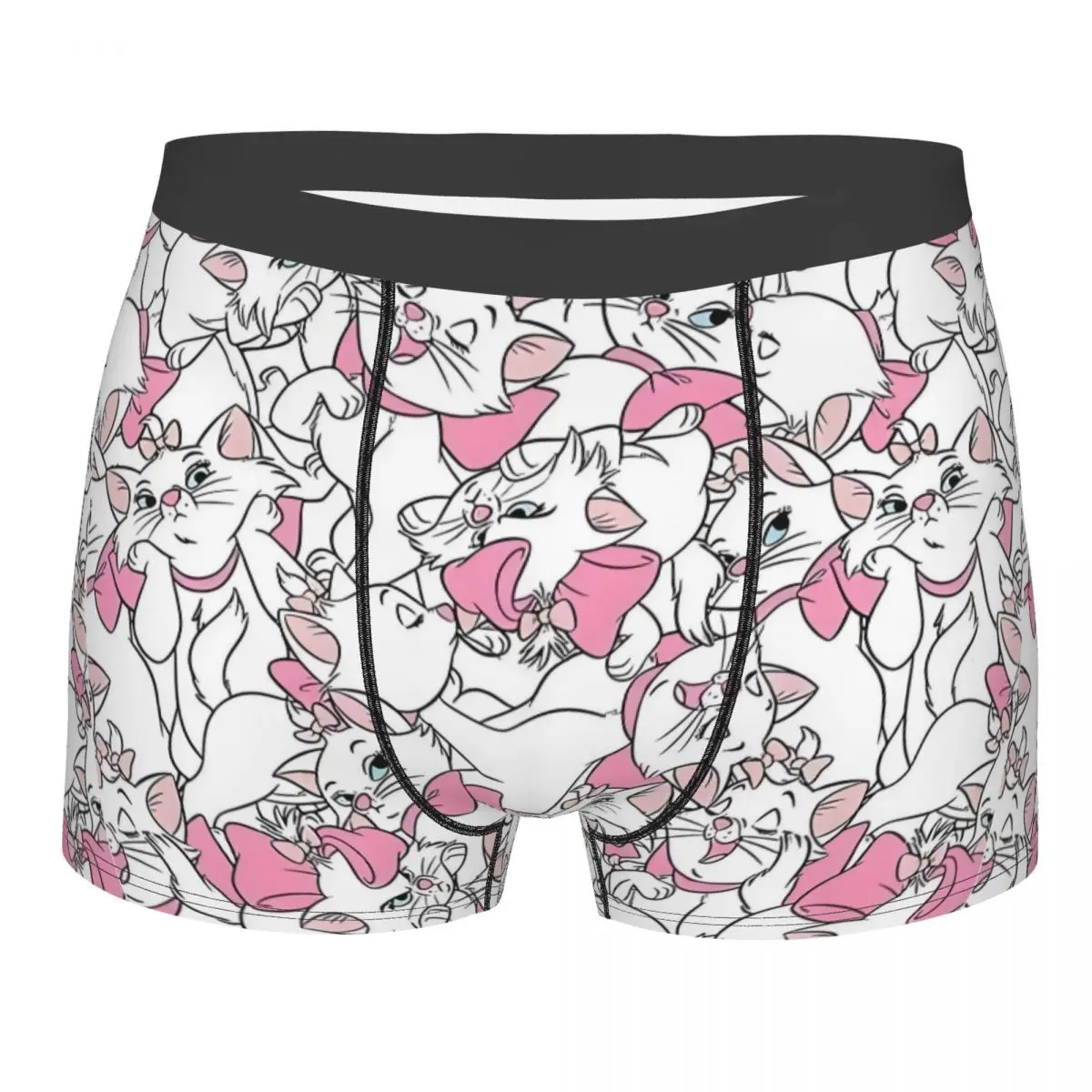 

Крутые боксеры Aristocats на заказ, шорты, мужские трусы, дышащие трусы с изображением кота, манга, нижнее белье