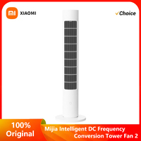 2025 NEW XIAOMI MIJIA Smart DC Inverter Tower Fan 2 Portable Fan Appointment Timing Low Noise APP Control 150° Oscillation Range