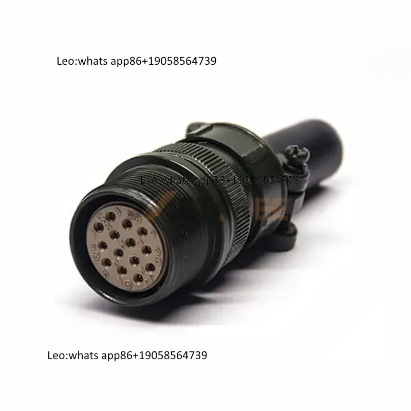 MS3101A20-27S In-line Receptacle 14 Pin Female Socket MS3106A20-27P Male Plug MS3102A20-27P Box Mount 5015 Series