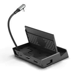 Skull & Co. SteamDock Stand with Detachable USB C Hub DeX Docking Station for Steam Deck ROG Ally