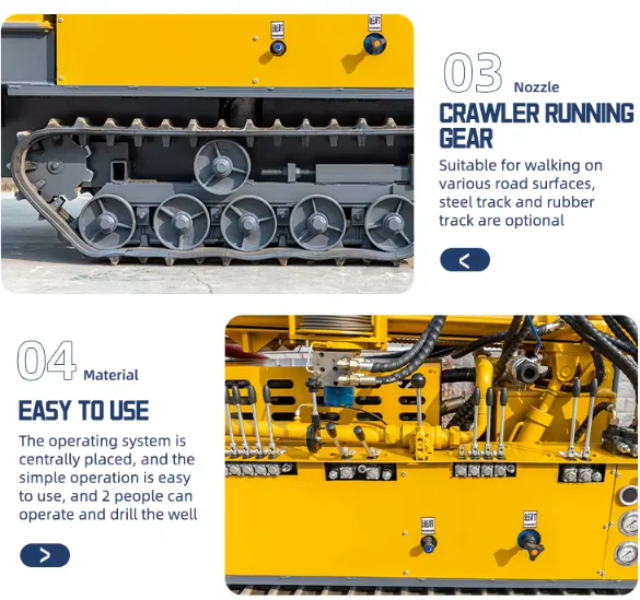 Factory price 400m water well drilling rig Diesel Engine Borehole Drilling Machine Durable and Powerful for Water Supply