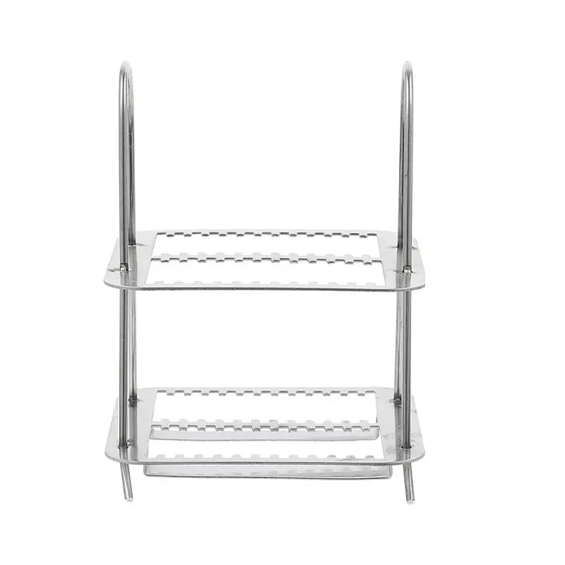 Staining Rack For Research 26 Positions Stainless Steel Staining Rack Silver Tone For Research Experiments