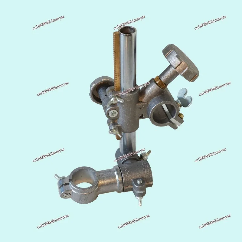 Laser gun welding bracket. 2. Welding torch holder. Positioner fixing clips