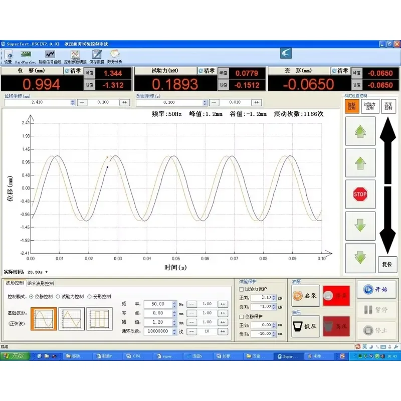 HST Dynamic and Static Fatigue Testing Machine, Servo Hydraulic Universal Fatigue Testing Machine, Fatigue Tester
