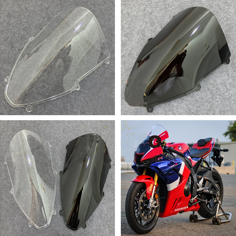 Motorbike Windshield For Honda CBR1000RR Windscreen Wind Deflector CBR1000RR-R CBR 1000RR-R Fireblade SP 2020-2023 Double Bubble