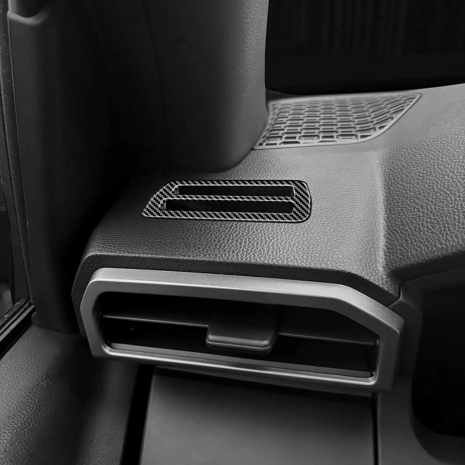 لتويوتا 4 عداء 2025 تاكوما 2024-2025 اكسسوارات السيارات ABS الداخلية الجبهة لوحة القيادة A/C تنفيس المخرج غطاء تراكب ديكور 2 قطعة #3