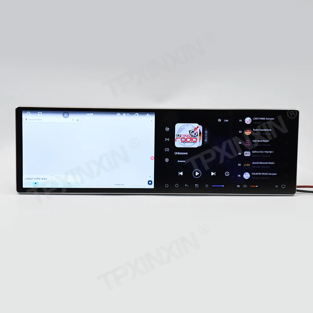 10.1 بوصة راديو السيارة بشاشة مزدوجة لجيلي Borui 2015 2016 مشغل فيديو الوسائط المتعددة ستيريو السيارات لتحديد المواقع والملاحة Carplay قطع غيار السيارات