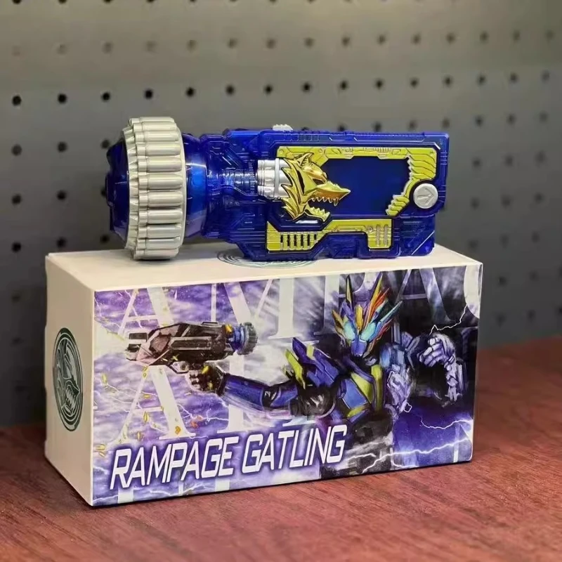 Juego de llaves de progreso Zero-One Rampage Gatling, tolva de Metal, sonido japonés, cinturón FX, Compatible con accesorios de Anime sin licencias, juguetes para niños