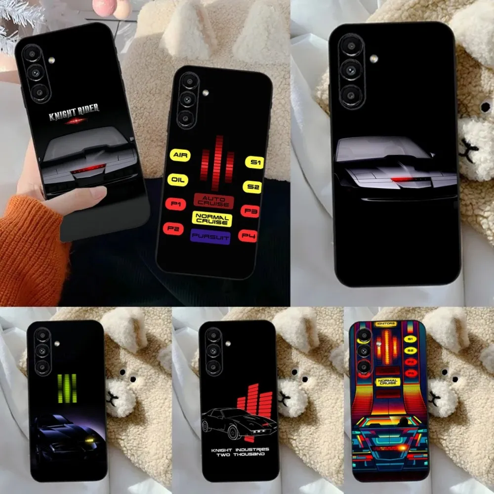 K-Knight Rider KITT Car  Phone Case For Samsung S24,23,22,30,21,10,9,Ultra,Plus,Lite,FE,5G Black Soft Case