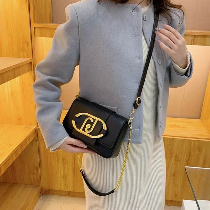 

Famous Brands Crossbody Bags For Women 2024 Trend New Fashion Chic Chain Shoulder Bag Exquisite Elegant Versatile Messenger Bag