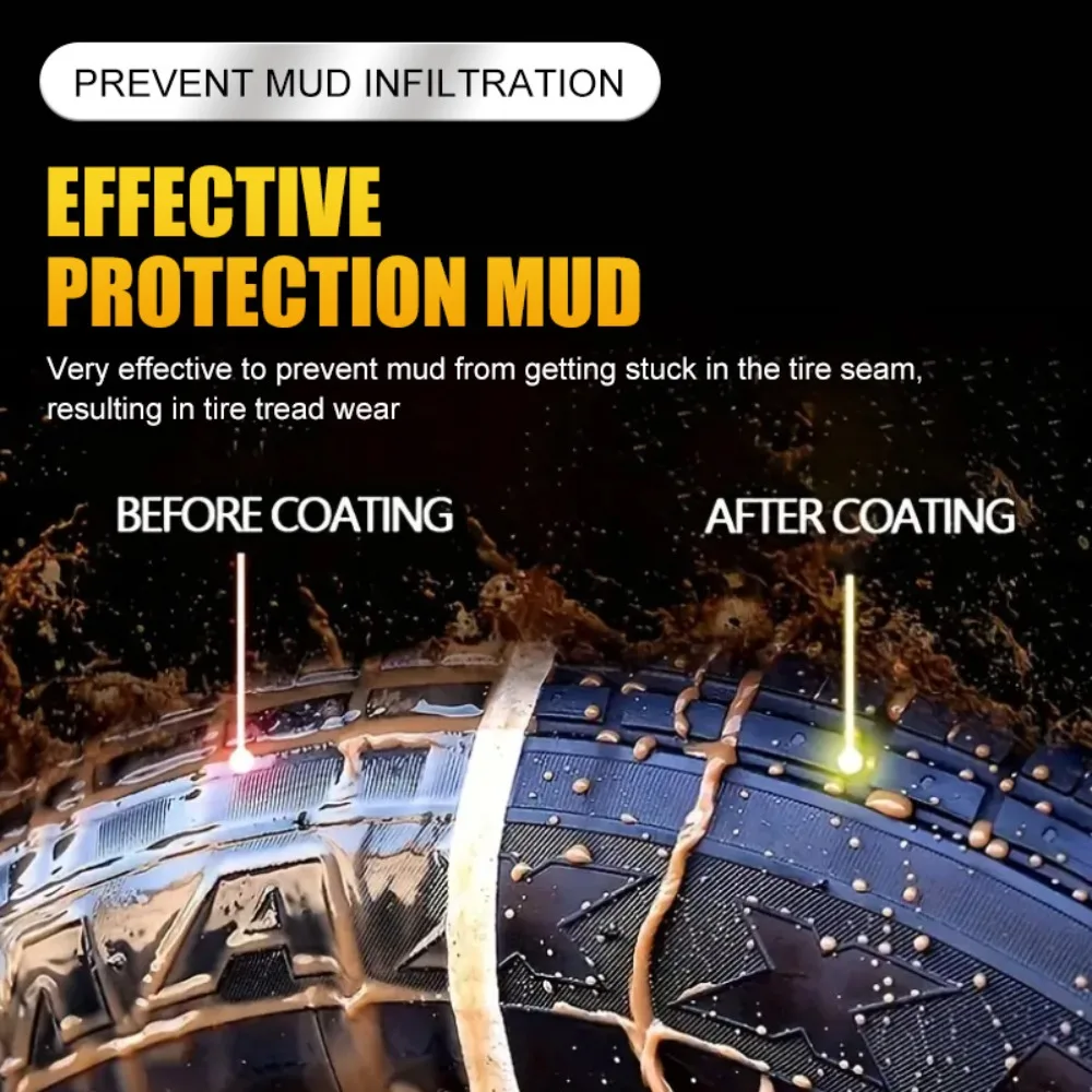 Autoreifen Wachs Restorer Glanz Enhancer Polnisch Klare Kunststoffplatte Erneuerung Beschichtungsmittel Reifen Schwärzung Glanz Enhancer