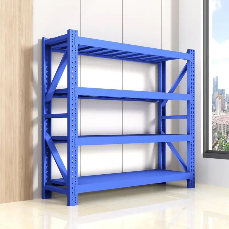 Heavy Duty Metal Storage Shelf Multi Tier Warehouse Shelving Unit Boltless Rack for Industrial Home Organization Wholesale