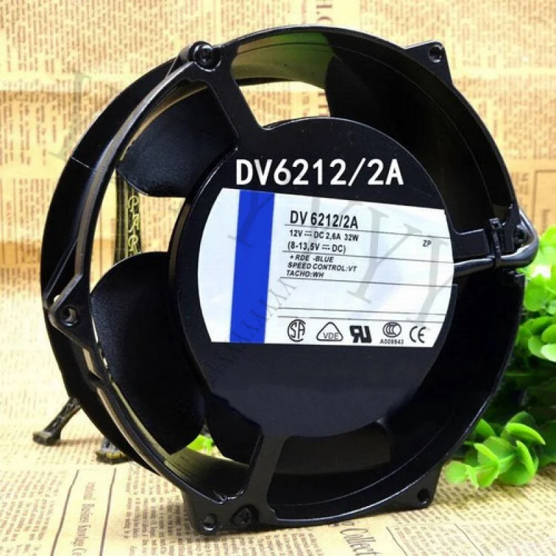 

Y+FOR EBMPAP 172x172x51mm 12V 32W DV6212-2A Silent Axial flow fan