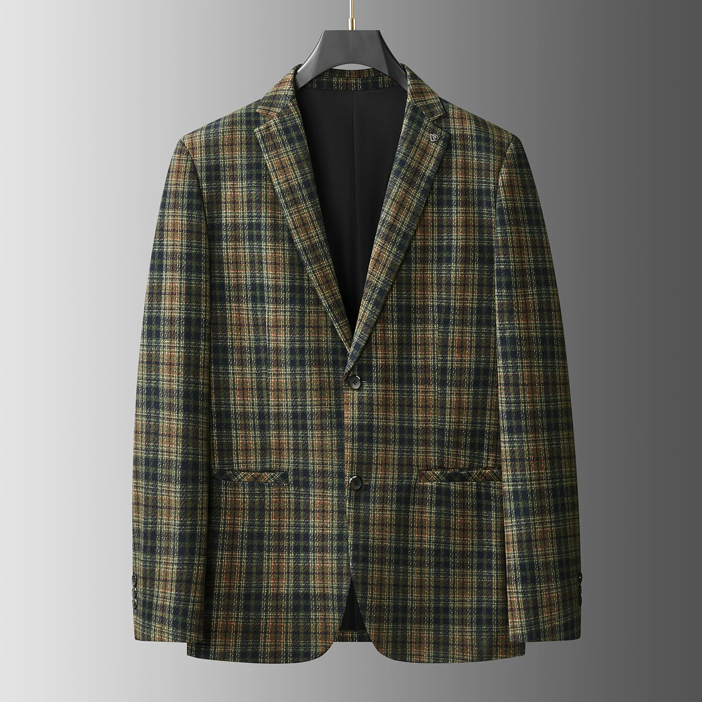 High-Quality plus Size Men's Fashionable Versatile Business Casual Suit Jacket Trendy All-Match Outerwear for Men