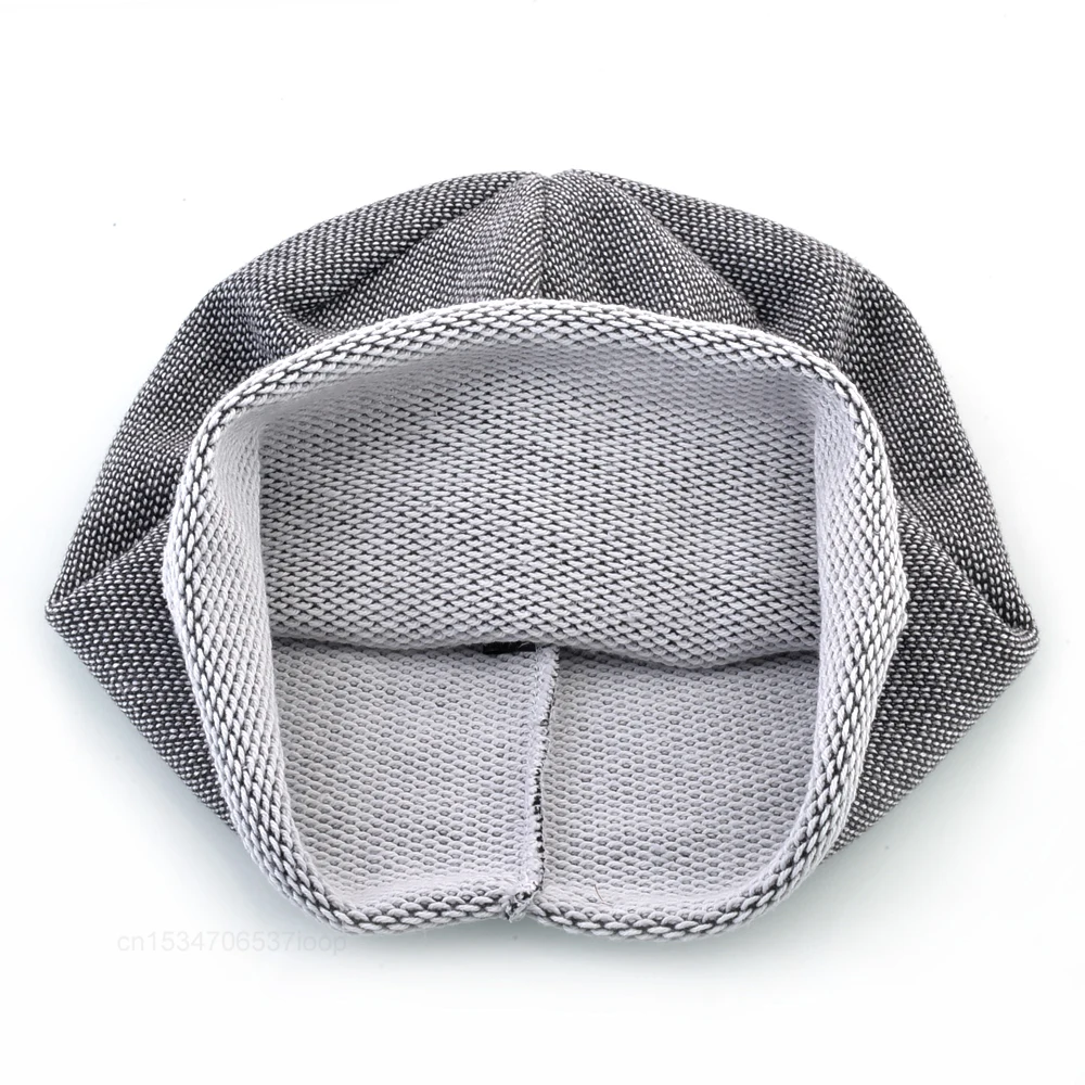 Yoipin Beanie Wanita Pria Uniseks Topi Rajut Tipis Luar Ruangan Topi Kupluk Musim Semi Musim Panas Beanie Topi Rajut Warna Solid