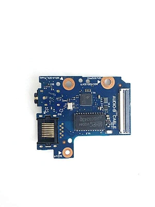 .... For Dell INSPIRON G15 5511 5510 network port sound card port small board LS-K66DP.....