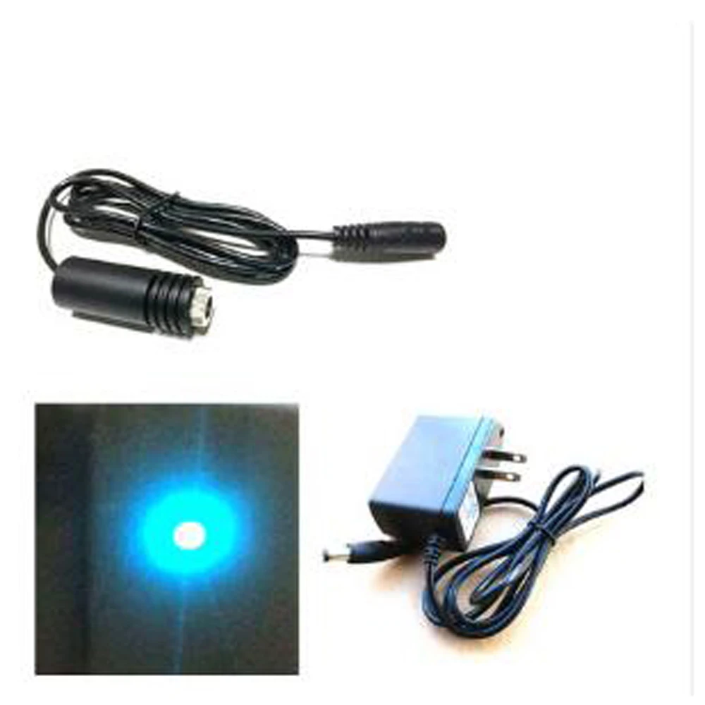 488nm 60mW Sky Blue Laser Adjustable Focus Laser Module Laser Instrument