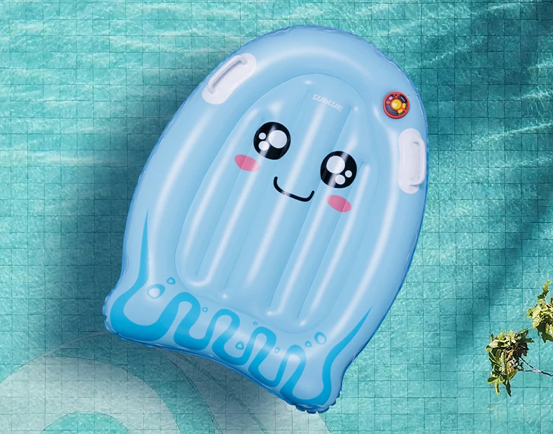 Inflatable Floatboard Water Power Surfing Skateboard Swimming Power Booster Adult Child