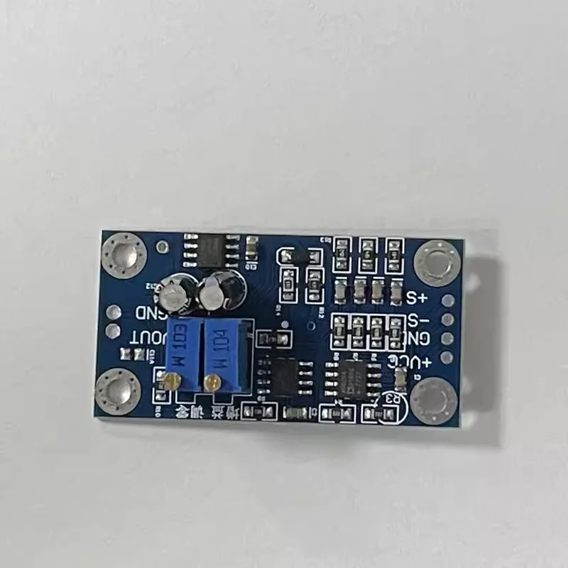 마이크로볼트/밀리볼트 증폭기 모듈 AD620 소신호 전압 증폭기 가변 이득 1.5-1000× ±9V 출력 미니 32x22mm