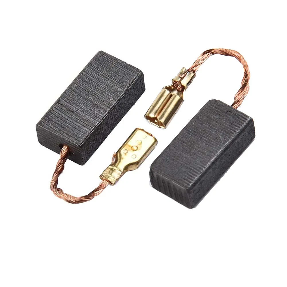 8Pcs/lot 15 X 8 X 5mm Graphite Copper Motor Carbon Brushes For Bosch Angle Grinder Electric Hammer Electric Rotary Tool Brushes