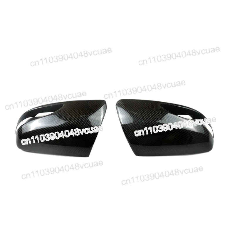 

For 1 Pair Rearview Mirror Cover Carbon Fiber Side Rear View Mirror Cover Caps for Hyundai Genesis Rohens Coupe 2008-2016