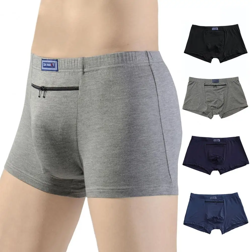 High Elasticity Men Boxers Men Boxer Briefs High Elasticity Men's Boxers Seamless Breathable Quick Dry Underwear with Soft - Image 6