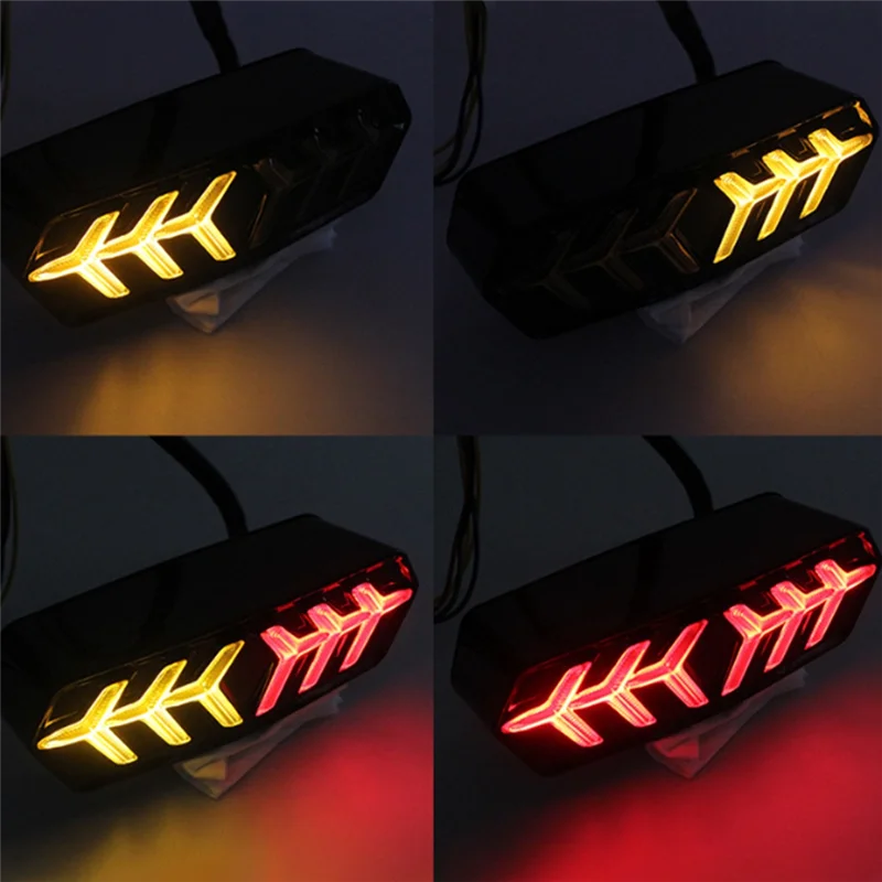 

НОВЫЙ задний фонарь для мотоцикла, светодиодный стоп-сигнал, указатели поворота для Honda GROM MSX125 CBR650F