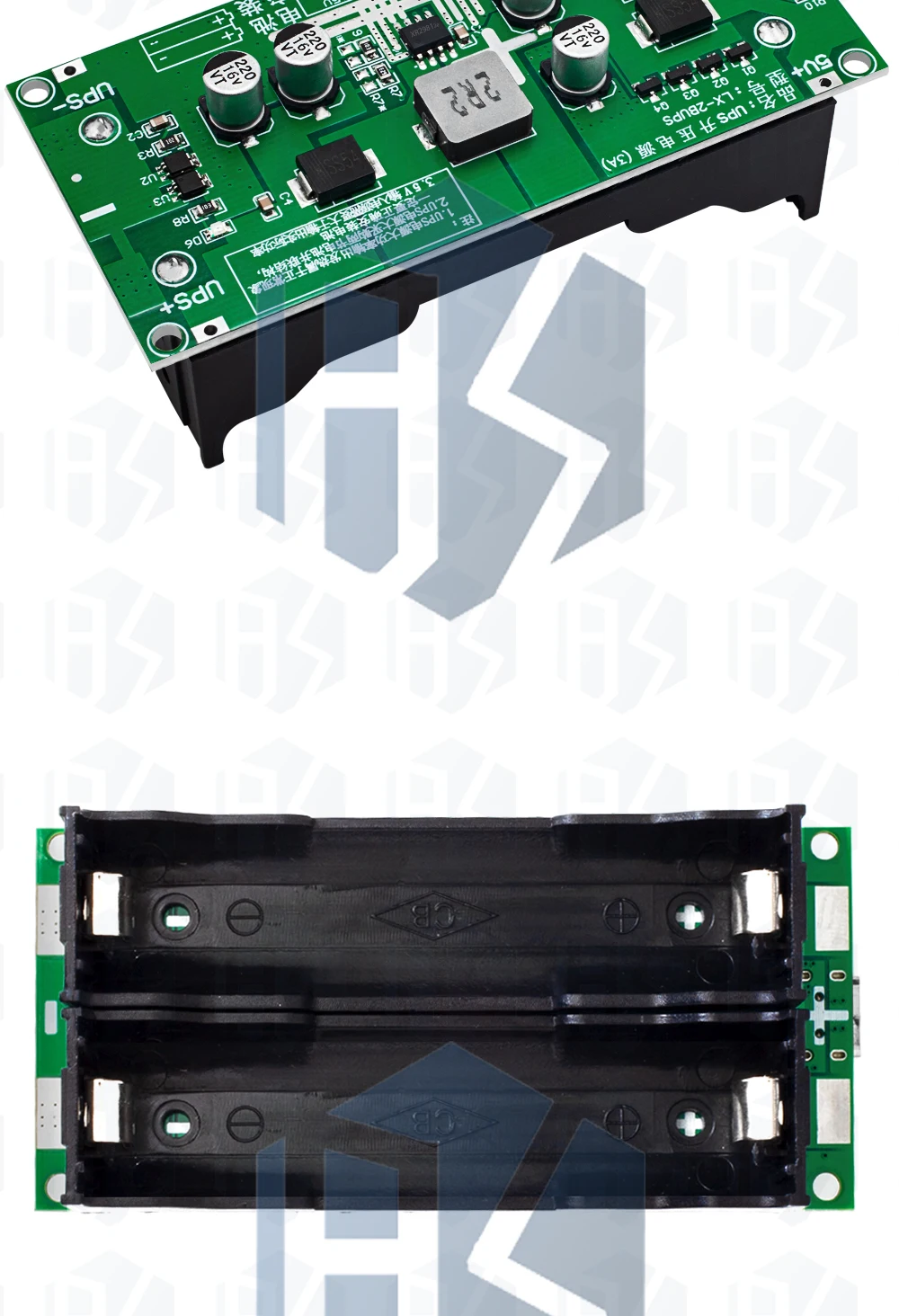 Module UPS Batterie Lithium Boost 15W 3A – Alimentation Sans Coupure 5V/9V/12V Pour Projets DIY