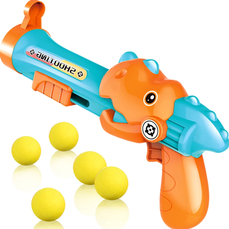 Juguete lanzador de bolas suaves para niños, pistola de dardos blanda Manual, incluye 12 bolas blandas, gafas, objetivo, juguete de tiro para bebés, regalos para niños de 4 a 8 años