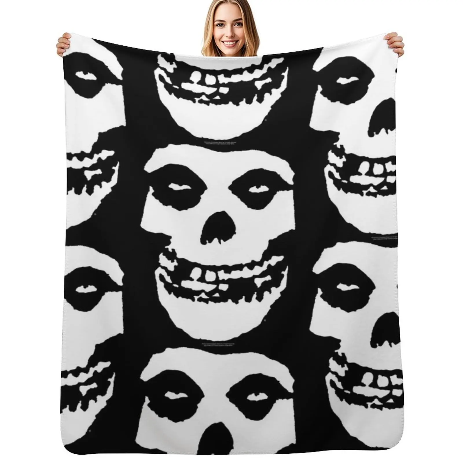 Misfits Throw Blanket Stylish Decor Blanket Gift for Friends Roommate