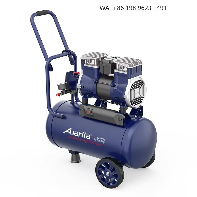 Factory Price 24L 900w Oil Free Silent Oil-Free Low Noise Air Compressor for Sale