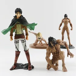 15cm Attack on Titan Anime Figure Eren Jaeger Shingeki No Kyojin Beastly Titan Model Toy PVC Action Figure Collection Toys Gift