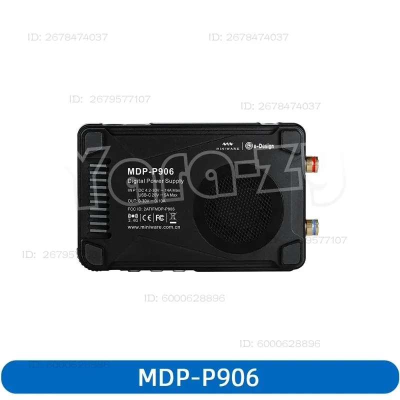 Miniware MDP-P906 Digital Power Supply Adjustable 30V 10A CV CC Output DC Mini Laboratory Programmable Linear Power Meter Module