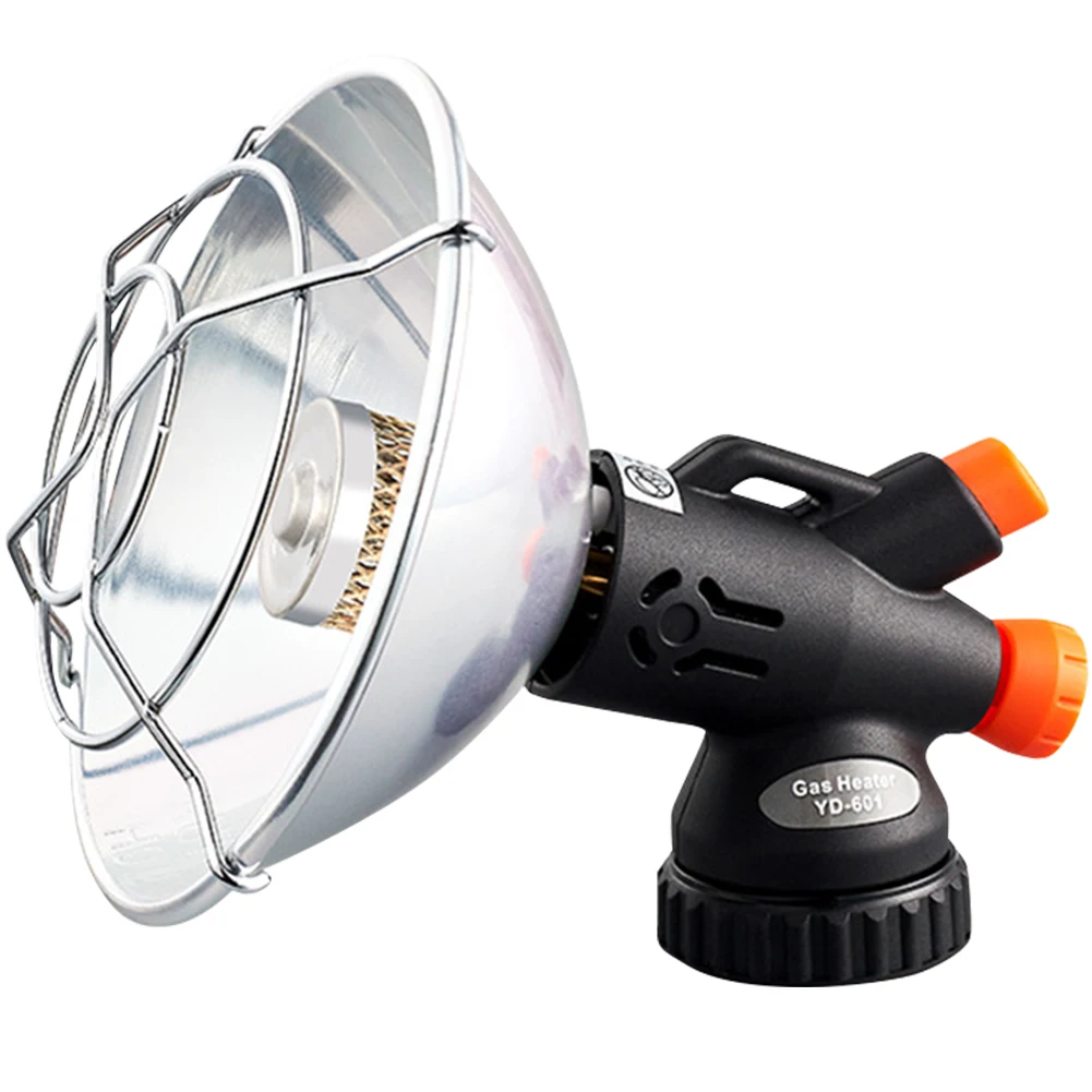 Portable Propane Heater with Protective Mesh Mini Camping Heater Stainless Steel Gas Heater Outdoor Heater for Camping Outdoor