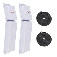 Guardabarros de barco ZPO para jet ski, parachoques de barco para acoplamiento, paquete de 2 guardabarros de barco con 2 cuerdas duraderas para Jet Ski, 24 x 6 x 2,5 pulgadas