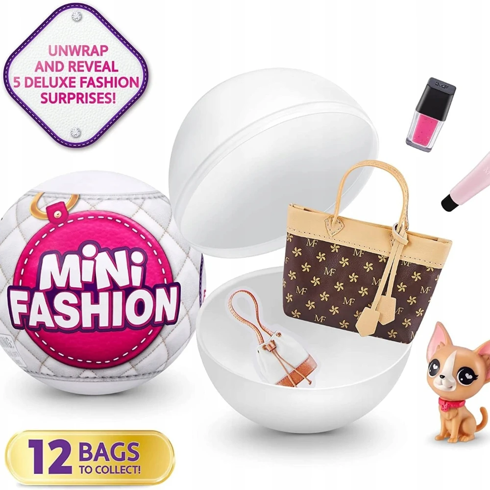 

Мини-бренд ZURU 5, оригинальная загадочная капсула серии Surprise, модная сумка и аксессуары, слепая коробка, милые подарочные игрушки