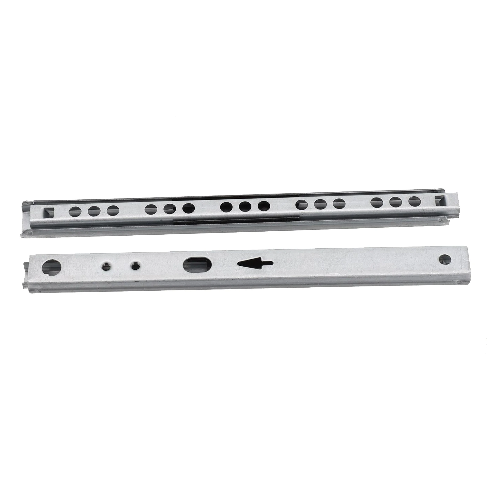 Furniture Drawer Slides Parts 2pcs Kitchen Cupboard Drawer Slides Rail Full Extension Guide Hot Sale High Quality