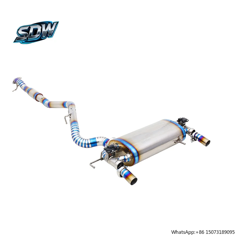 

Выхлопная система GT / Shelby GT500 Titanium Valvetronic Catback с настраиваемым глушителем для повышения производительности