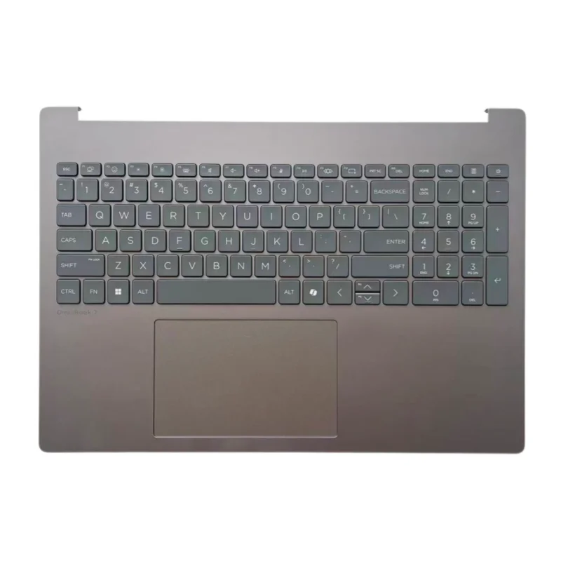 New Casing For HP OmniBook 7 X 16-AZ 16-AY TPN-Q306 Upper Case Palmrest Cover C Shell Touchpad Backlit Keyboard