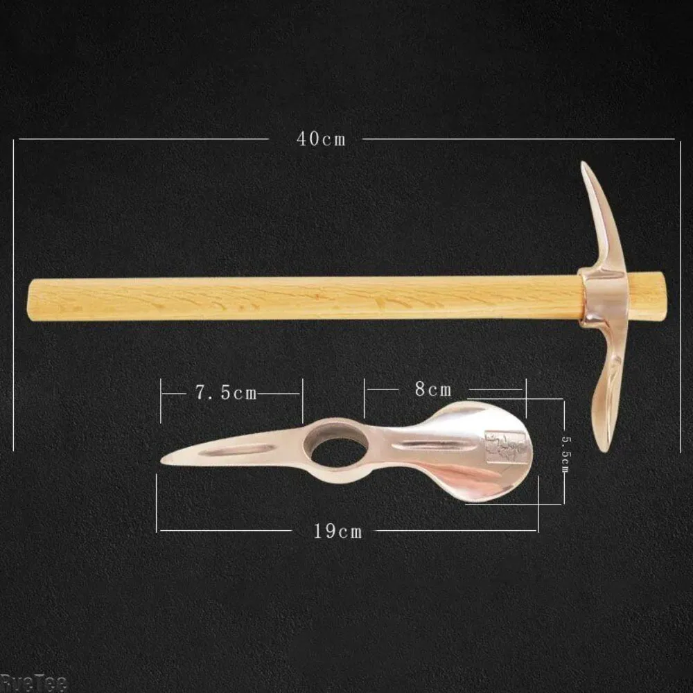 New Stainless Steel Hoe Garden Hand Tools Pickaxe Ice Axe Mattock Digging Tools Agriculture Herb Home Use - view 6