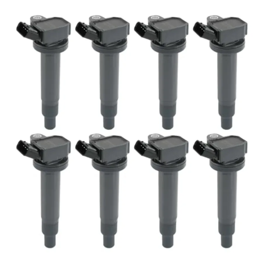 

Set of 8 Ignition Coil Pack Compatible with Lexus GS430 GX470 LS430 LX470 LX570 SC430 Toyota 4Runner Land Cruiser Sequoia Tundr