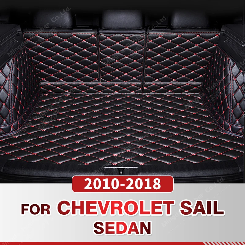 

Full Coverage Trunk Mat For Chevrolet Sail Sedan 2010-2018 17 16 15 14 13 12 11 Car Cover Pad Interior Protector Accessories