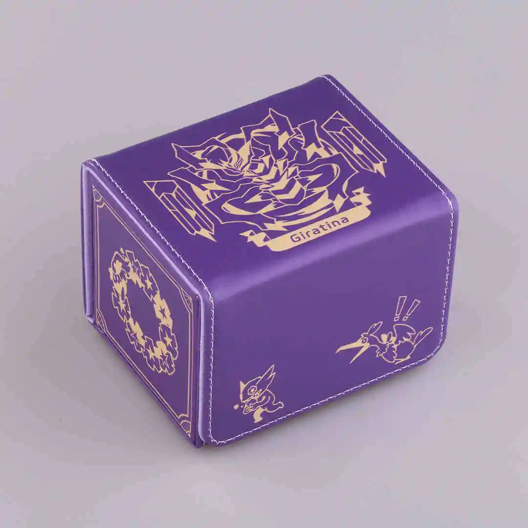 Boîte de rangement pour cartes de collection, bricolage, auto-fait, PTCG Lugia Mew, YGO OPCG PTCG Gengar, boîte de rangement pour cartes de jeu de société, jouets cadeaux Anime