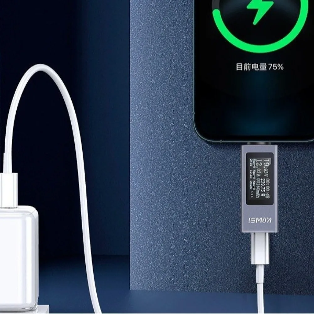 Digital Display Current Voltage Power Meter DC 4-30V Multi-function Current Tester Bidirectional Current DC Power Meter